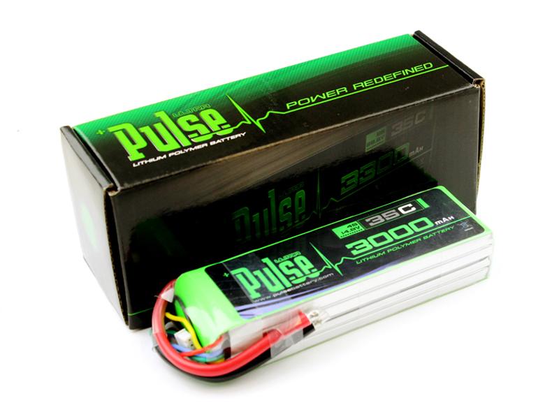 PULSE 3000mAh 4S 14.8V 35C - LiPo Battery