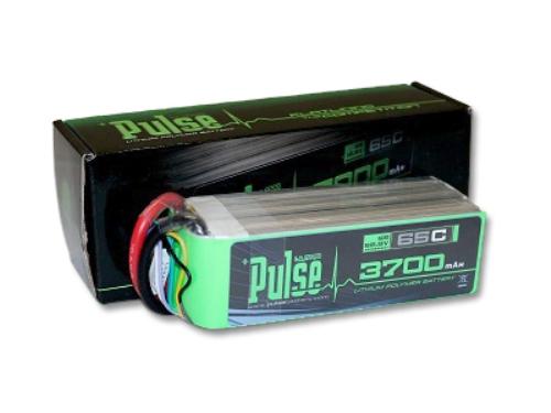 PULSE 3700mAh 6S 22.2V 65C - LiPo Battery